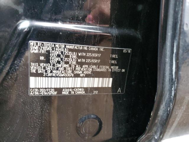 Photo 12 VIN: 2T3RFREV5GW493078 - TOYOTA RAV4 