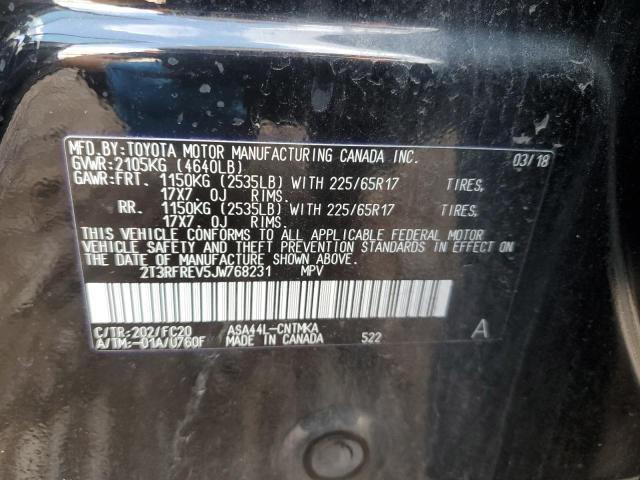 Photo 13 VIN: 2T3RFREV5JW768231 - TOYOTA RAV4 ADVEN 