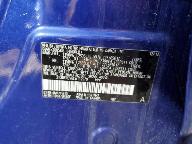 Photo 13 VIN: 2T3RFREV6EW132570 - TOYOTA RAV4 XLE 