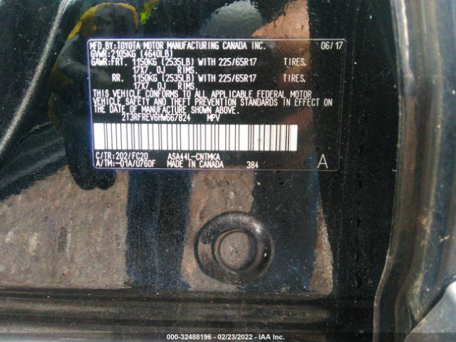 Photo 8 VIN: 2T3RFREV6HW667824 - TOYOTA RAV4 