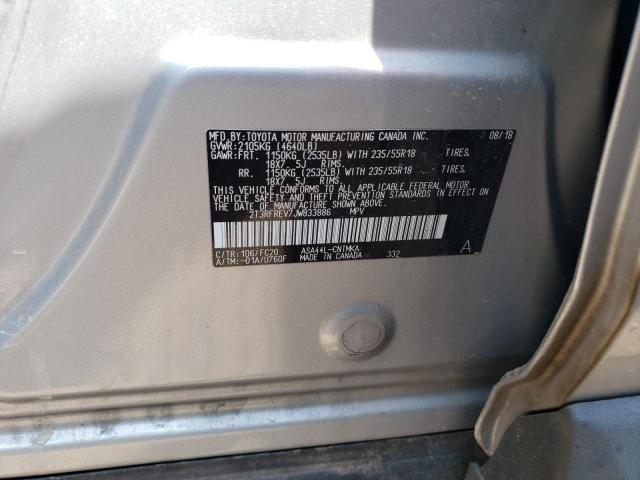 Photo 11 VIN: 2T3RFREV7JW833886 - TOYOTA RAV4 ADVEN 