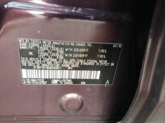 Photo 9 VIN: 2T3RFREV8GW483841 - TOYOTA RAV4 