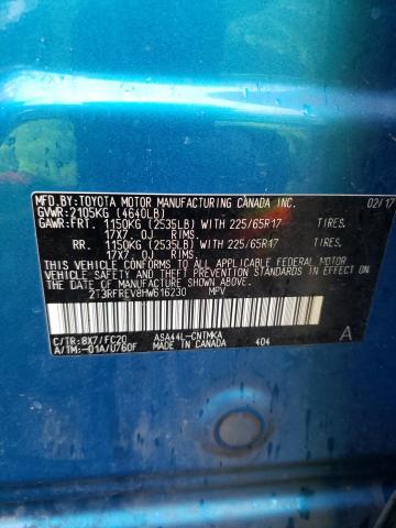 Photo 12 VIN: 2T3RFREV8HW616230 - TOYOTA RAV4 XLE 