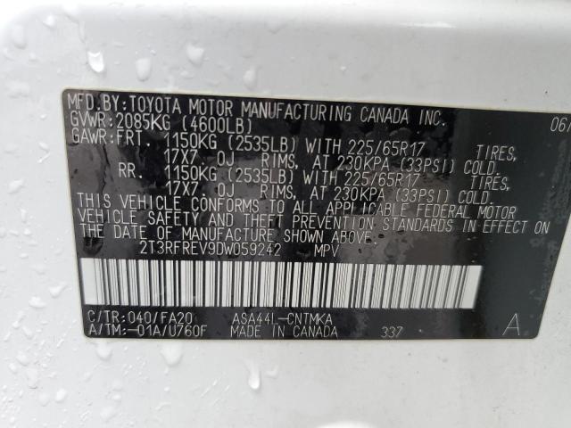 Photo 13 VIN: 2T3RFREV9DW059242 - TOYOTA RAV4 