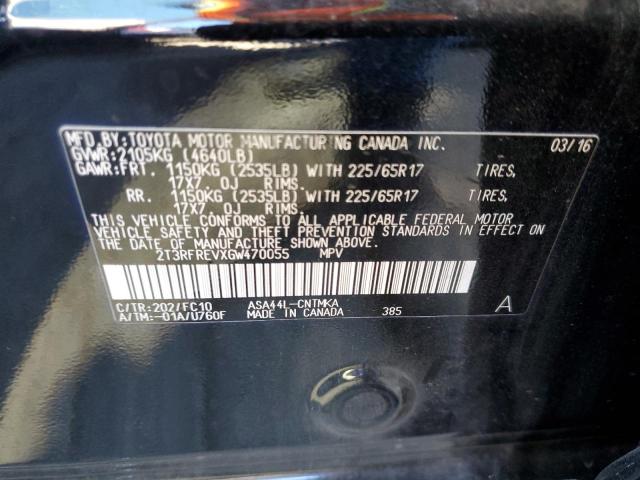 Photo 9 VIN: 2T3RFREVXGW470055 - TOYOTA RAV4 XLE 