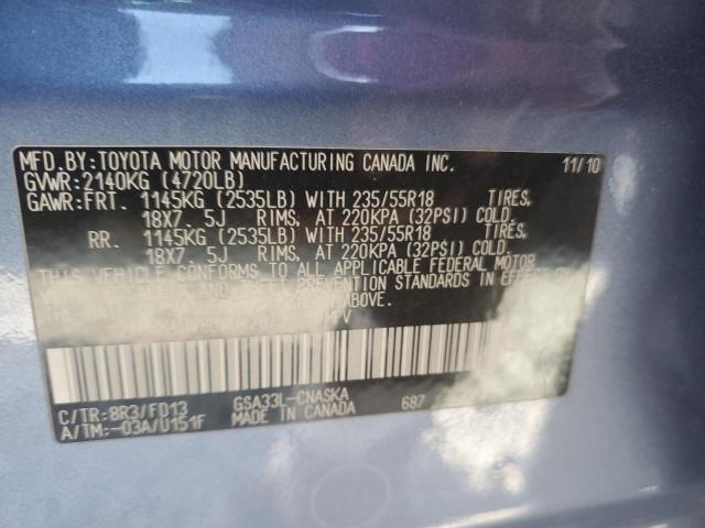 Photo 11 VIN: 2T3RK4DV8BW042879 - TOYOTA RAV4 SPORT 