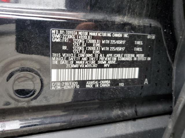 Photo 12 VIN: 2T3RWRFV0LW095382 - TOYOTA RAV4 XLE 