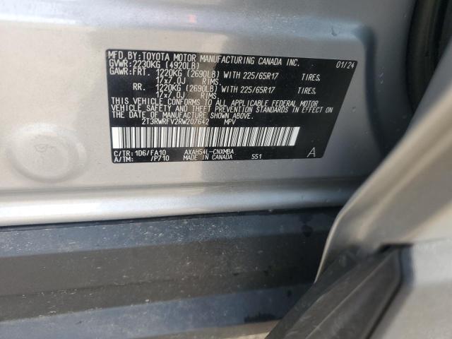 Photo 12 VIN: 2T3RWRFV2RW207642 - TOYOTA RAV4 XLE 