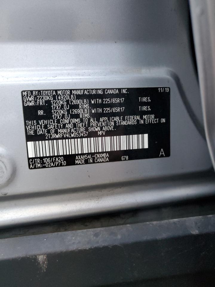 Photo 11 VIN: 2T3RWRFV4LW053457 - TOYOTA RAV 4 