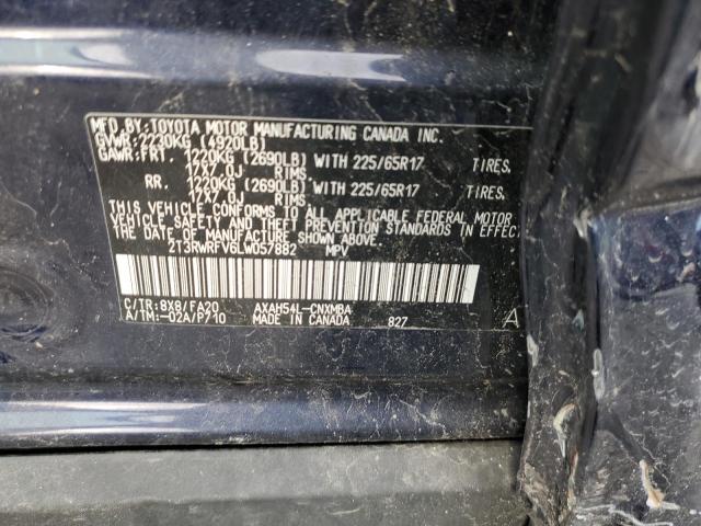 Photo 12 VIN: 2T3RWRFV6LW057882 - TOYOTA RAV4 XLE 