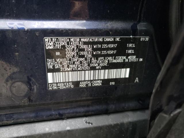 Photo 12 VIN: 2T3RWRFV7LW076263 - TOYOTA RAV4 XLE 