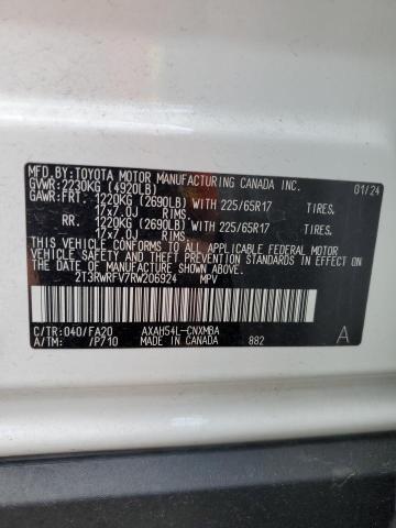 Photo 12 VIN: 2T3RWRFV7RW206924 - TOYOTA RAV4 XLE 