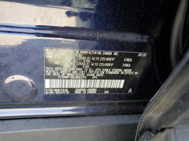 Photo 11 VIN: 2T3RWRFV8LW081259 - TOYOTA RAV4 XLE 