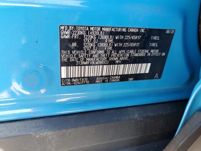 Photo 12 VIN: 2T3RWRFV9LW088933 - TOYOTA RAV4 XLE 