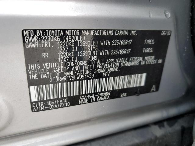 Photo 12 VIN: 2T3RWRFV9LW094439 - TOYOTA RAV4 XLE 