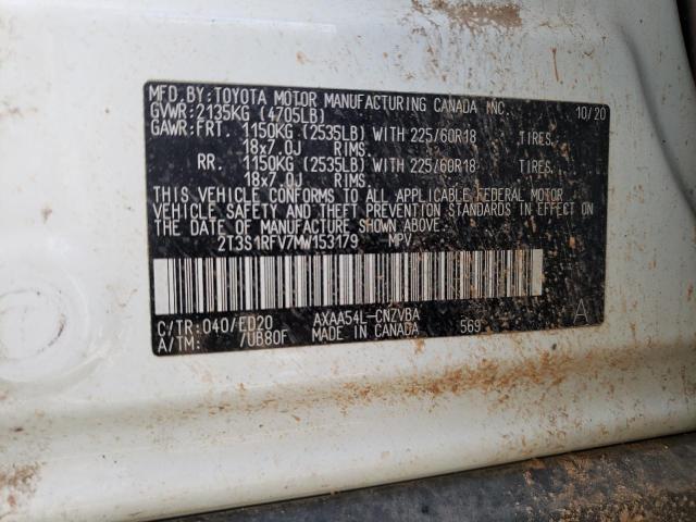 Photo 9 VIN: 2T3S1RFV7MW153179 - TOYOTA RAV4 TRD O 