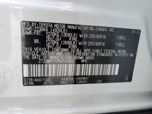 Photo 13 VIN: 2T3UWRFV3PW154067 - TOYOTA RAV4 WOODL 