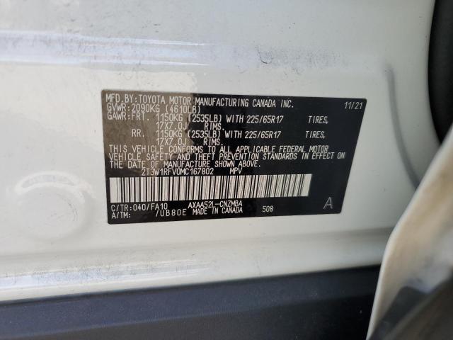 Photo 11 VIN: 2T3W1RFV0MC167802 - TOYOTA RAV4 XLE 