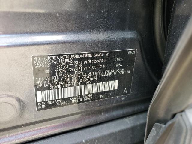 Photo 13 VIN: 2T3W1RFV1MC151589 - TOYOTA RAV 4 