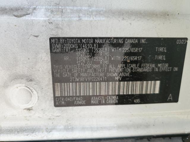 Photo 11 VIN: 2T3W1RFV1PC226411 - TOYOTA RAV4 