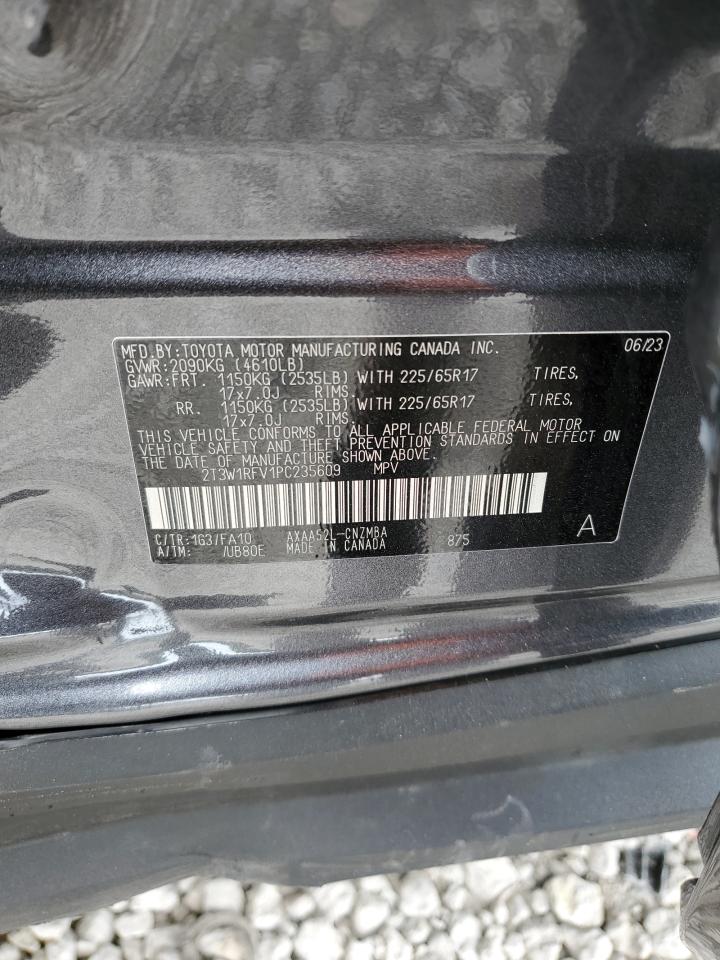 Photo 12 VIN: 2T3W1RFV1PC235609 - TOYOTA RAV 4 