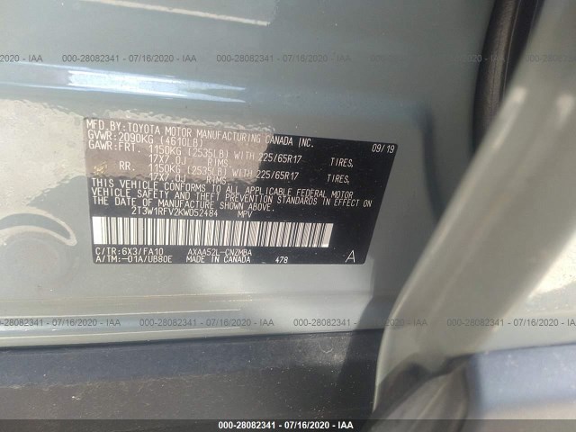 Photo 8 VIN: 2T3W1RFV2KW052484 - TOYOTA RAV4 