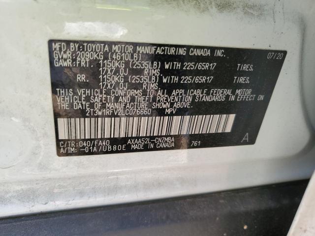 Photo 12 VIN: 2T3W1RFV2LC076660 - TOYOTA RAV4 