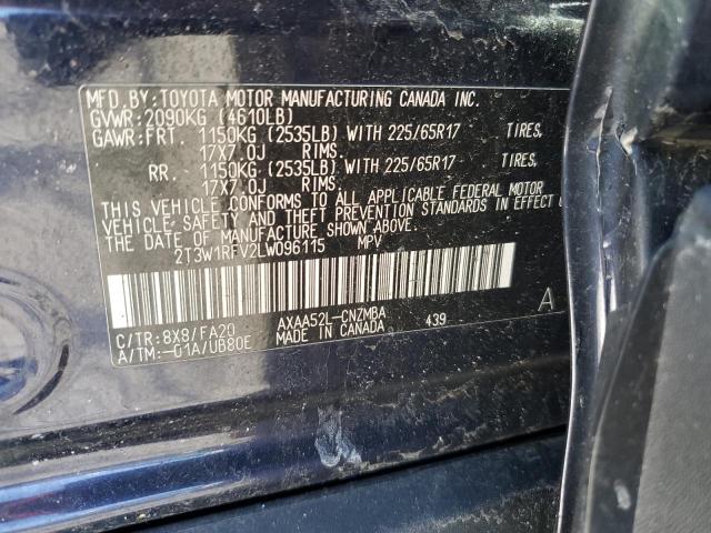 Photo 11 VIN: 2T3W1RFV2LW096115 - TOYOTA RAV4 