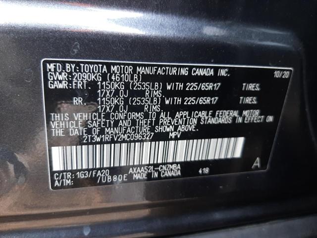 Photo 12 VIN: 2T3W1RFV2MC096327 - TOYOTA RAV4 