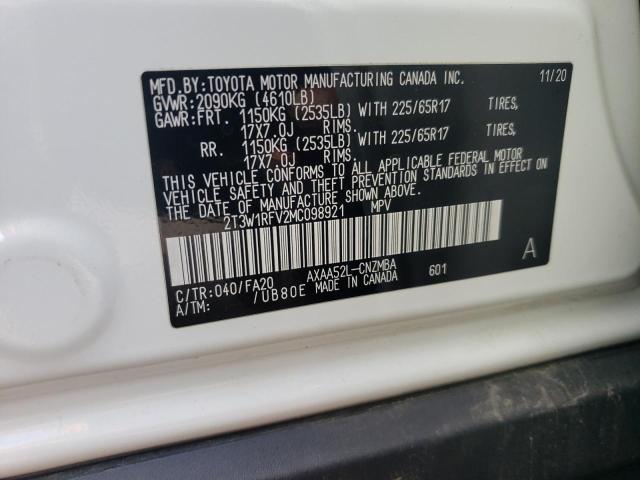 Photo 12 VIN: 2T3W1RFV2MC098921 - TOYOTA RAV4 