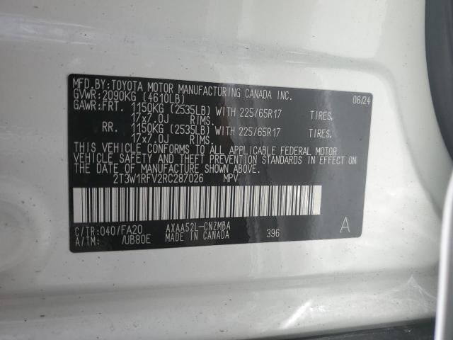 Photo 13 VIN: 2T3W1RFV2RC287026 - TOYOTA RAV4 XLE 