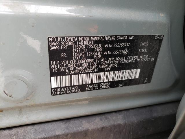 Photo 12 VIN: 2T3W1RFV3LW082546 - TOYOTA RAV4 