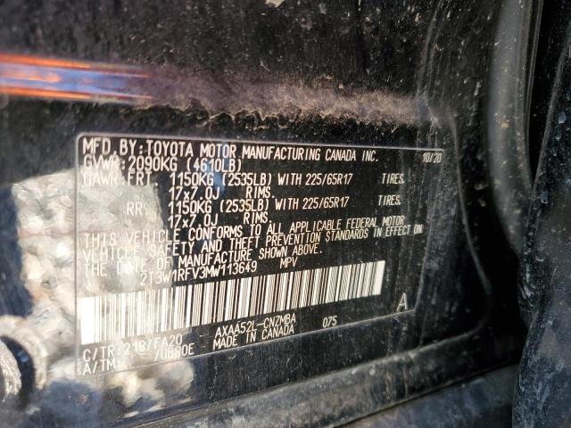 Photo 12 VIN: 2T3W1RFV3MW113649 - TOYOTA RAV4 