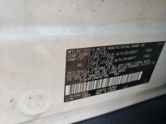 Photo 12 VIN: 2T3W1RFV3NW187199 - TOYOTA RAV4 