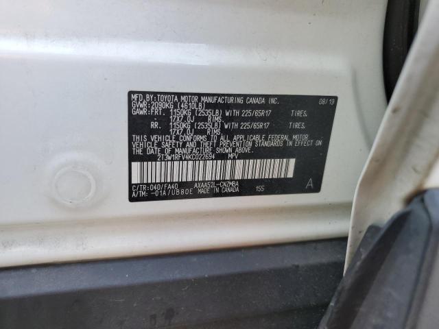 Photo 11 VIN: 2T3W1RFV4KC022694 - TOYOTA RAV4 