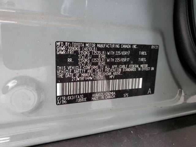 Photo 12 VIN: 2T3W1RFV4MW129570 - TOYOTA RAV4 