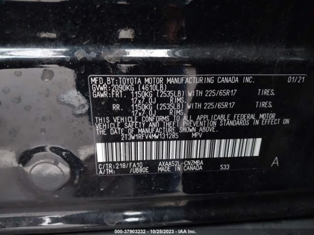 Photo 8 VIN: 2T3W1RFV4MW131285 - TOYOTA RAV4 