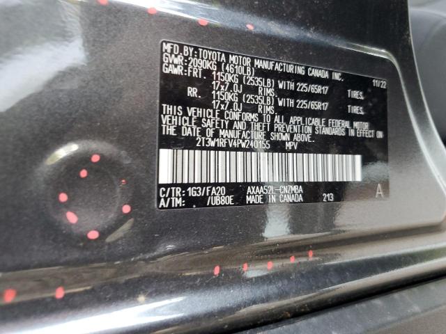 Photo 11 VIN: 2T3W1RFV4PW240155 - TOYOTA RAV4 XLE 