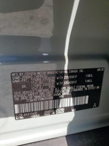 Photo 12 VIN: 2T3W1RFV5MW104886 - TOYOTA RAV4 XLE 