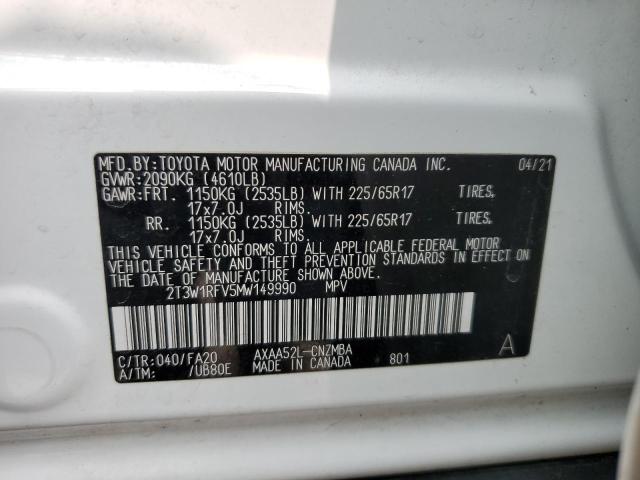 Photo 12 VIN: 2T3W1RFV5MW149990 - TOYOTA RAV4 