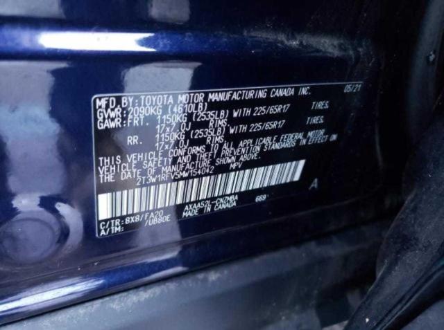 Photo 9 VIN: 2T3W1RFV5MW154042 - TOYOTA RAV4 XLE 