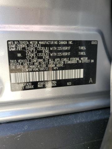 Photo 12 VIN: 2T3W1RFV6NC188512 - TOYOTA RAV4 XLE 