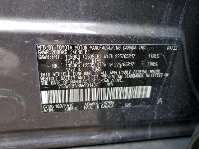 Photo 13 VIN: 2T3W1RFV6NW201497 - TOYOTA RAV4 