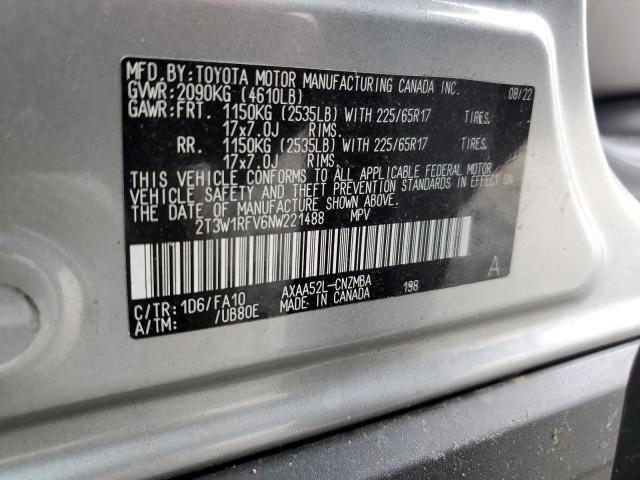 Photo 12 VIN: 2T3W1RFV6NW221488 - TOYOTA RAV4 