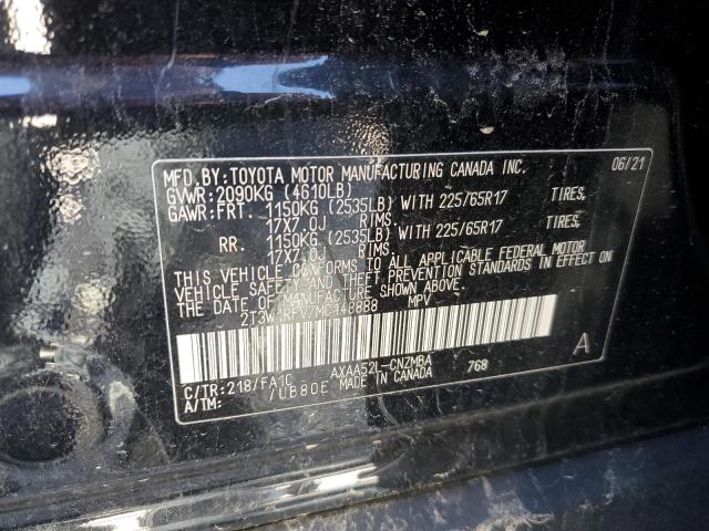 Photo 12 VIN: 2T3W1RFV7MC148888 - TOYOTA RAV4 