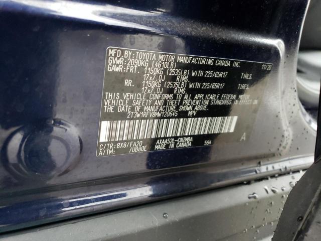 Photo 12 VIN: 2T3W1RFV8MW120645 - TOYOTA RAV4 