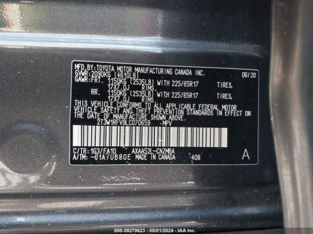 Photo 8 VIN: 2T3W1RFV9LC070659 - TOYOTA RAV4 