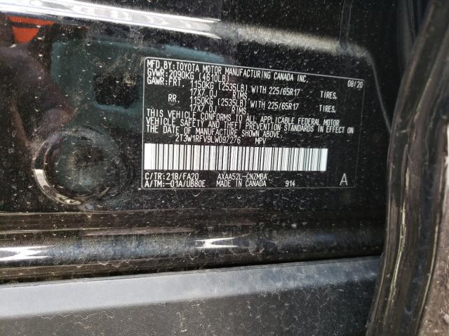 Photo 9 VIN: 2T3W1RFV9LW097276 - TOYOTA RAV4 XLE 