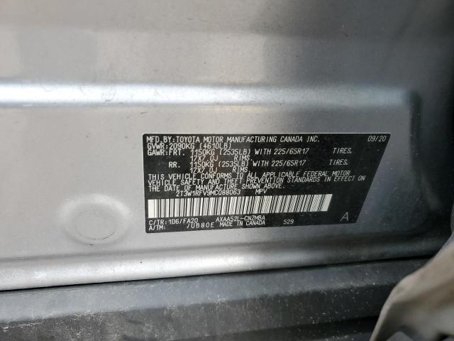 Photo 12 VIN: 2T3W1RFV9MC088063 - TOYOTA RAV4 XLE 