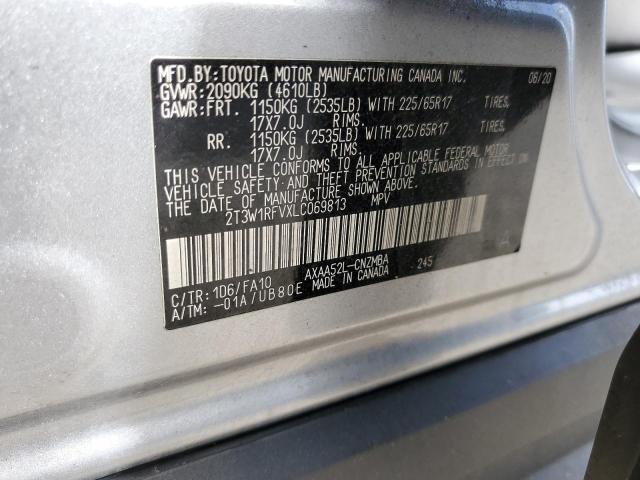 Photo 12 VIN: 2T3W1RFVXLC069813 - TOYOTA RAV4 